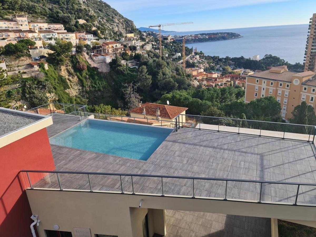Monaco View, Pool, Garage, 100 M2 Terrace Daire Beausoleil Dış mekan fotoğraf