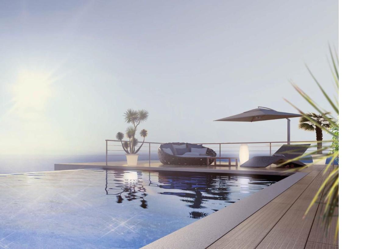 Monaco View, Pool, Garage, 100 M2 Terrace Daire Beausoleil Dış mekan fotoğraf