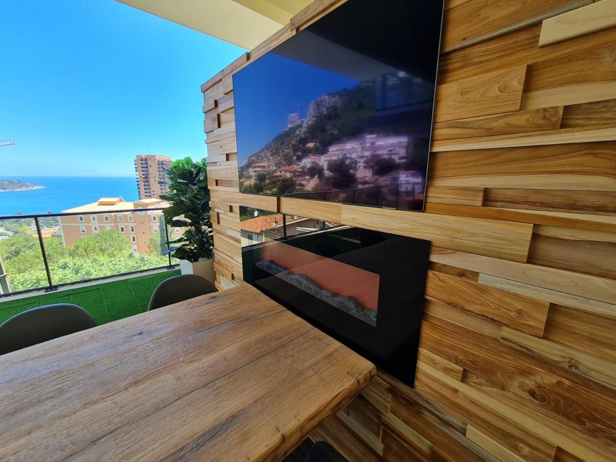 Monaco View, Pool, Garage, 100 M2 Terrace Daire Beausoleil Dış mekan fotoğraf