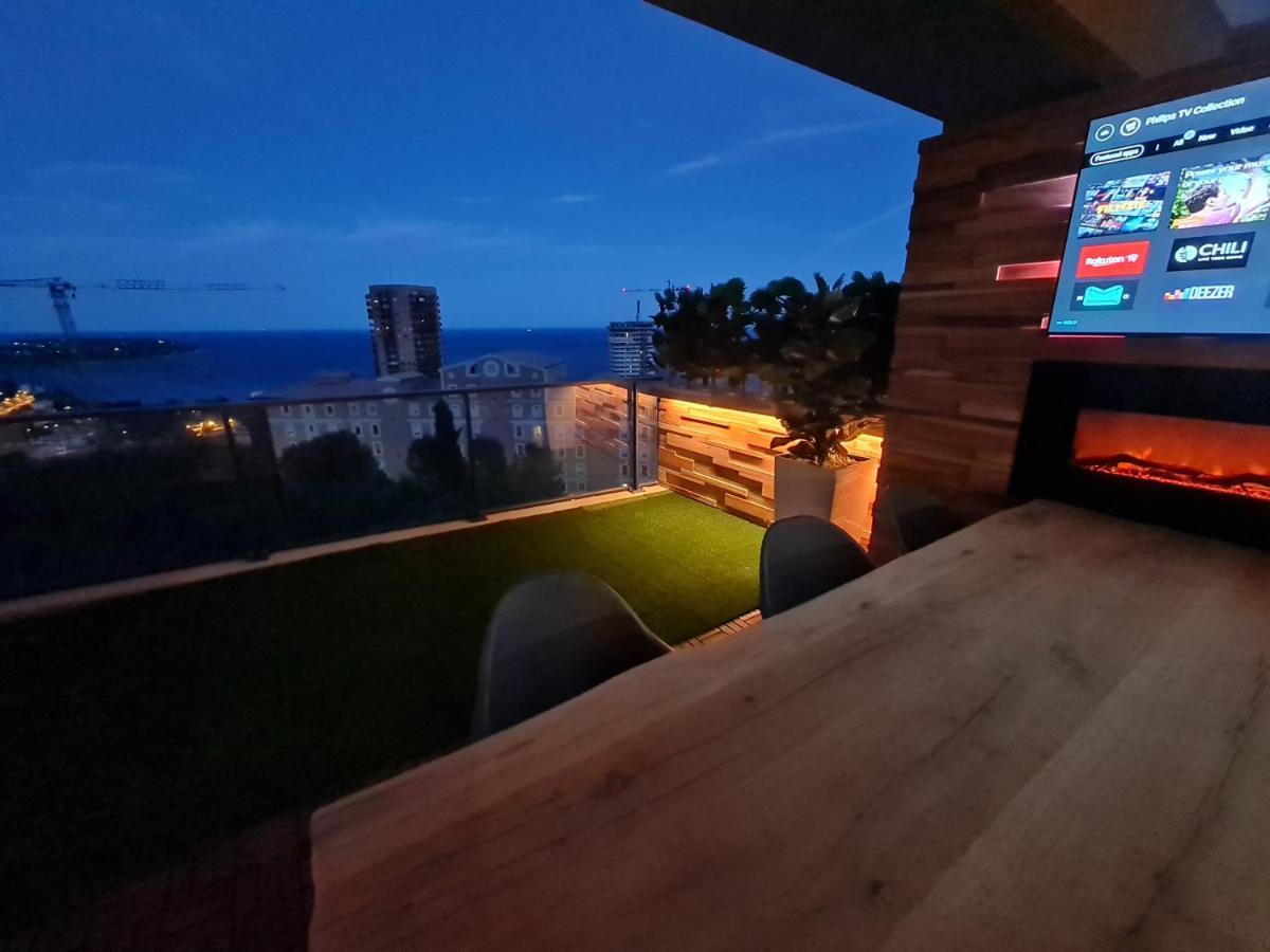Monaco View, Pool, Garage, 100 M2 Terrace Daire Beausoleil Dış mekan fotoğraf