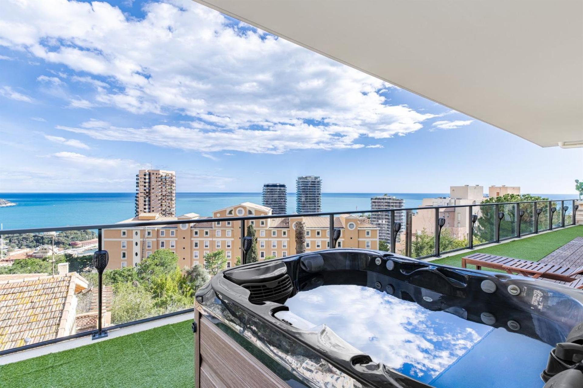 Monaco View, Pool, Garage, 100 M2 Terrace Daire Beausoleil Dış mekan fotoğraf