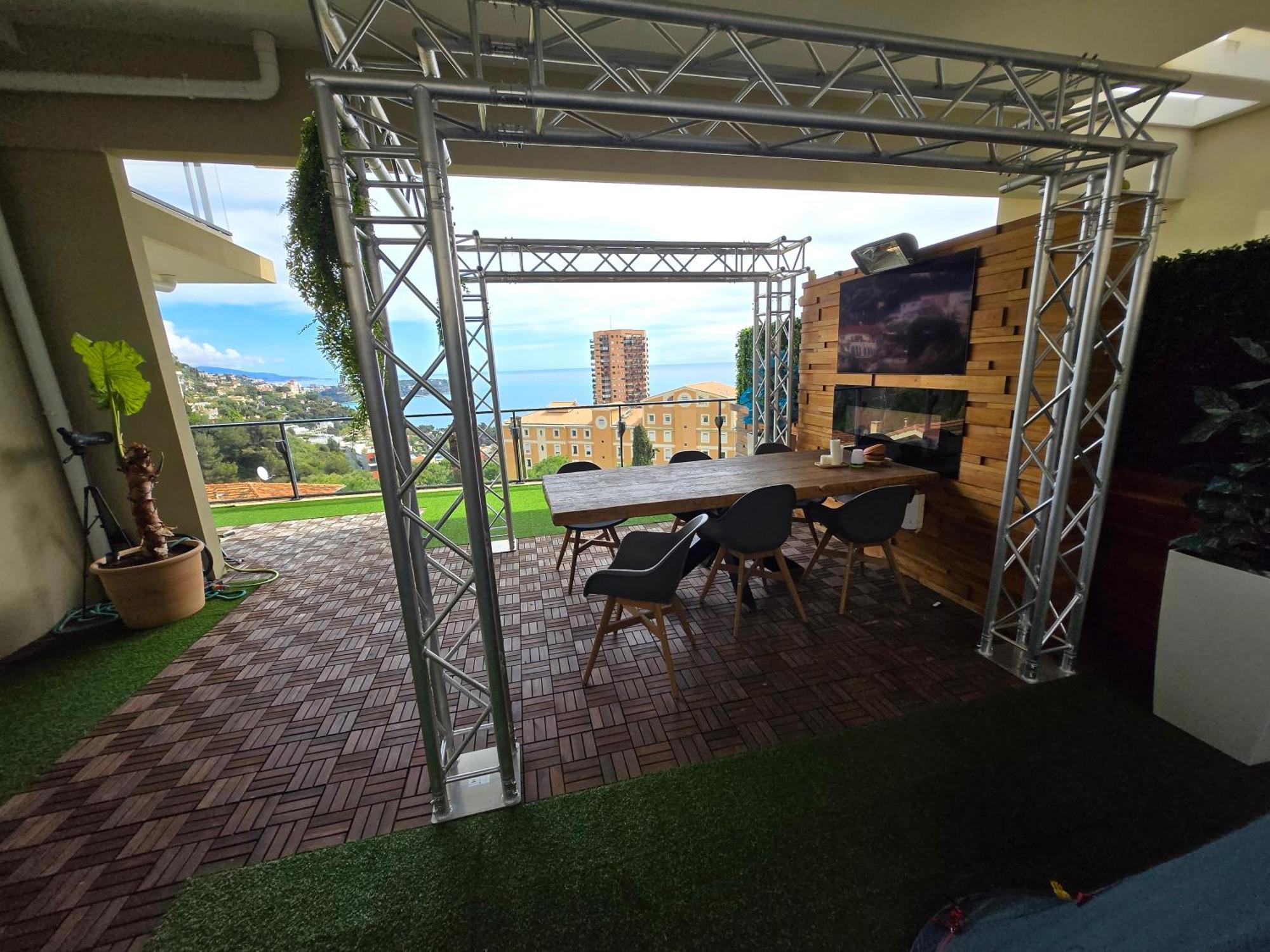 Monaco View, Pool, Garage, 100 M2 Terrace Daire Beausoleil Dış mekan fotoğraf