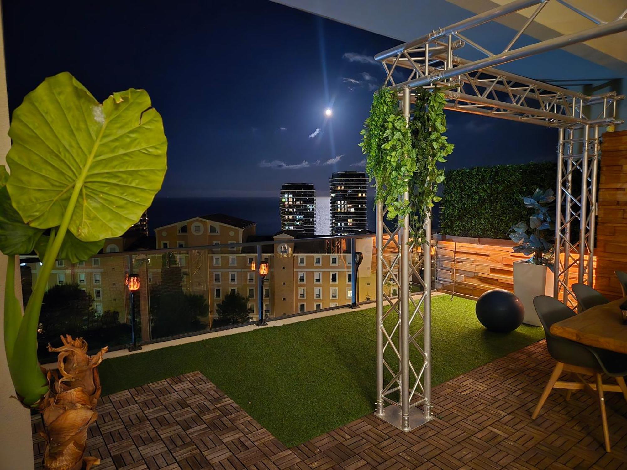 Monaco View, Pool, Garage, 100 M2 Terrace Daire Beausoleil Dış mekan fotoğraf